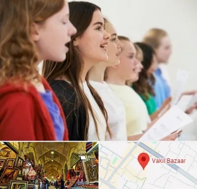 کلاس صداسازی در بازار وکیل شیراز