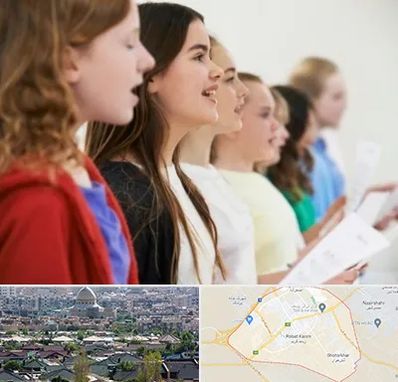 کلاس صداسازی در رباط کریم