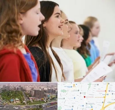 کلاس صداسازی در آیت الله کاشانی 