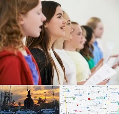 کلاس صداسازی در میدان حر 