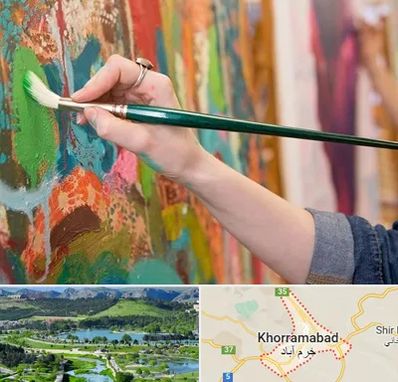 استاد نقاشی در خرم آباد
