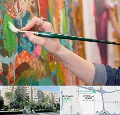 استاد نقاشی در آپادانا