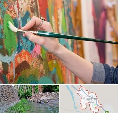 استاد نقاشی در سراوان