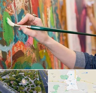 استاد نقاشی در کاشمر