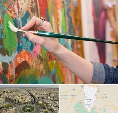 استاد نقاشی در قزوین