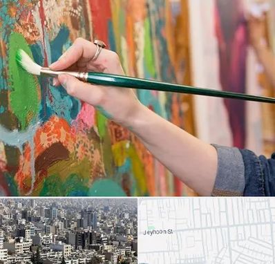 استاد نقاشی در جیحون