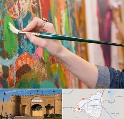 استاد نقاشی در ایرانشهر