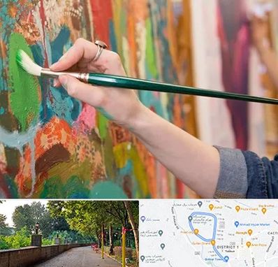 استاد نقاشی در بلوار گیلان رشت 