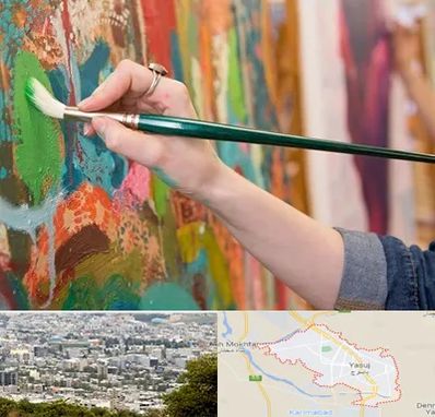 استاد نقاشی در یاسوج