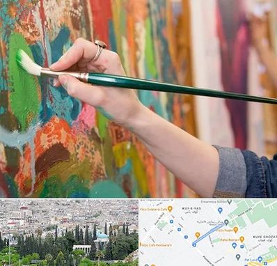 استاد نقاشی در محلاتی شیراز 