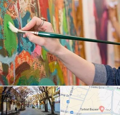 استاد نقاشی در تربیت تبریز