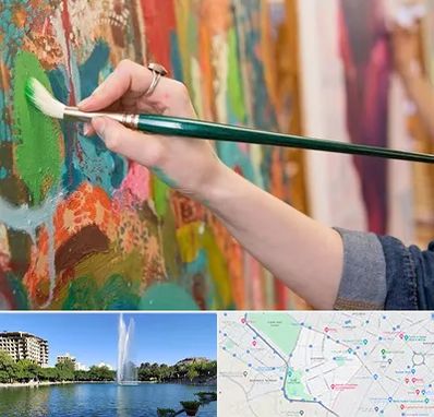 استاد نقاشی در کوهسنگی مشهد 