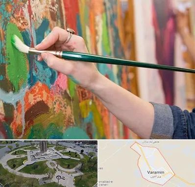 استاد نقاشی در ورامین