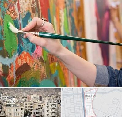 استاد نقاشی در اسکندری