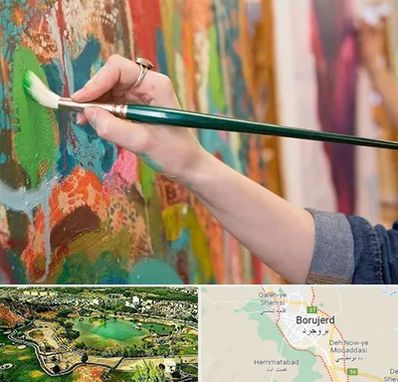 استاد نقاشی در بروجرد