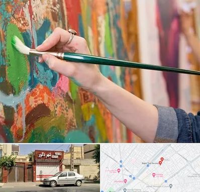 استاد نقاشی در باجک قم