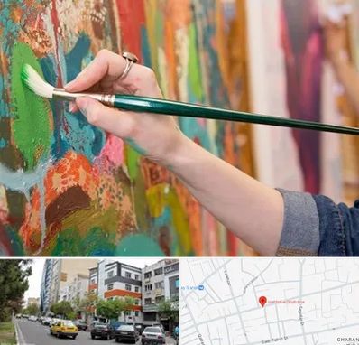 استاد نقاشی در هفده شهریور تبریز