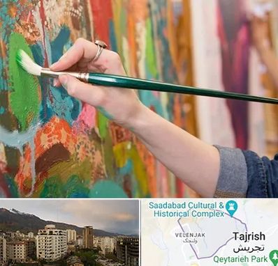 استاد نقاشی در زعفرانیه 