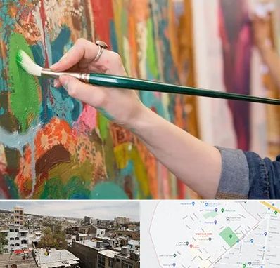 استاد نقاشی در شمیران نو 