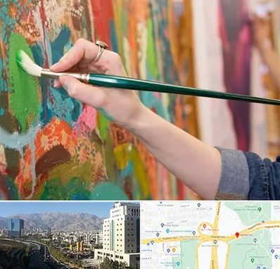 استاد نقاشی در حقانی 