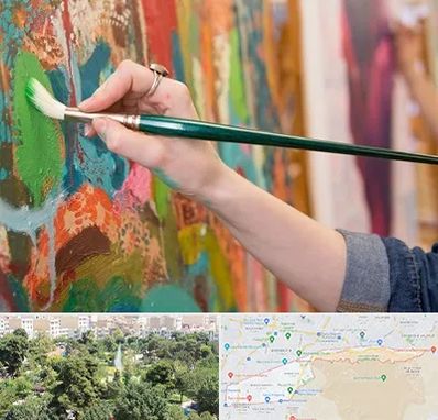 استاد نقاشی در منطقه 13 تهران 