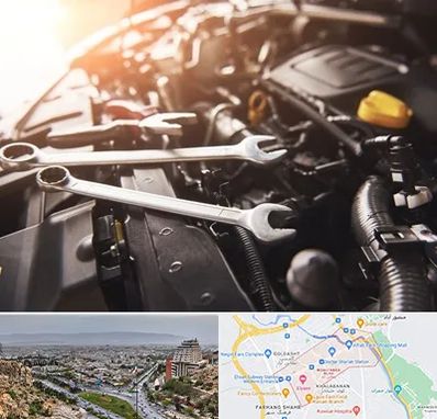 تنظیم موتور در معالی آباد شیراز 