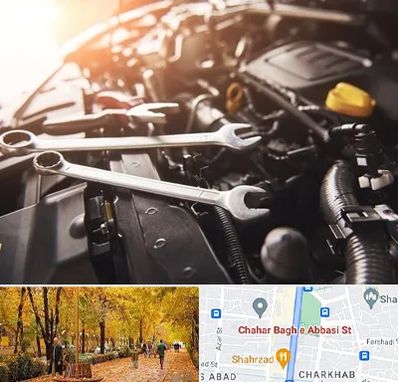 تنظیم موتور در چهارباغ اصفهان 