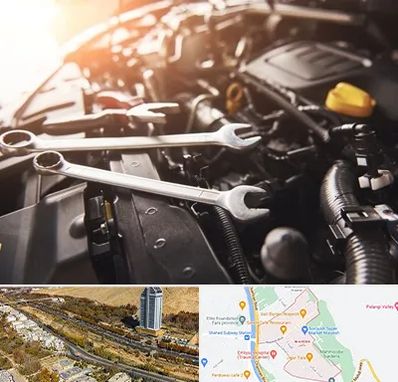 تنظیم موتور در خیابان نیایش شیراز 