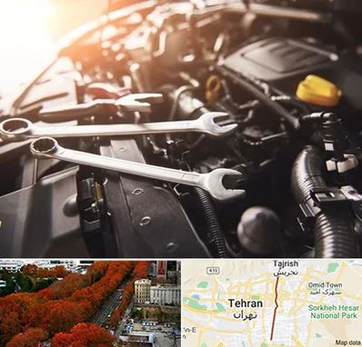 تنظیم موتور در ولیعصر 