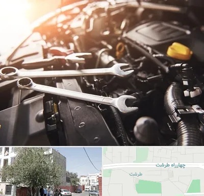 تنظیم موتور در طرشت