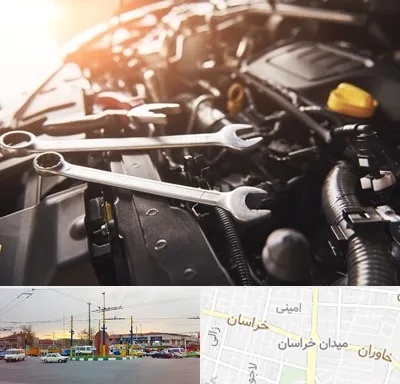 تنظیم موتور در میدان خراسان