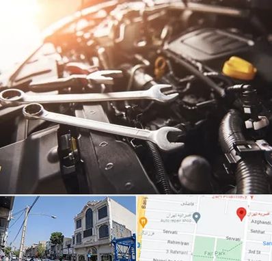 تنظیم موتور در افسریه 