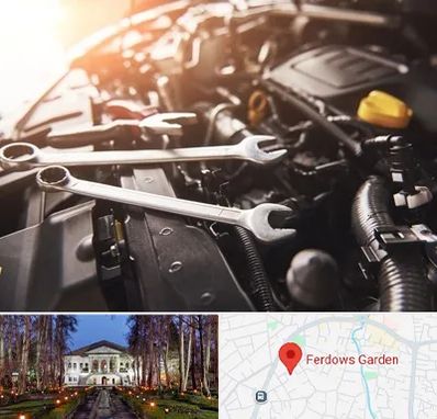 تنظیم موتور در باغ فردوس