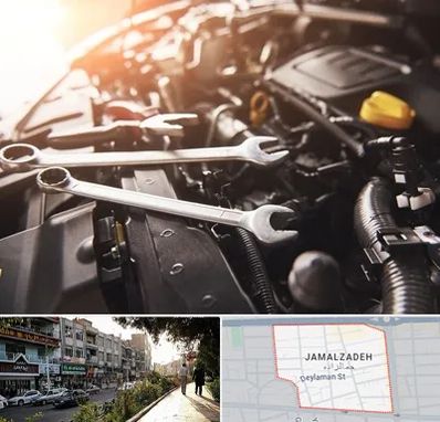 تنظیم موتور در خیابان جمالزاده