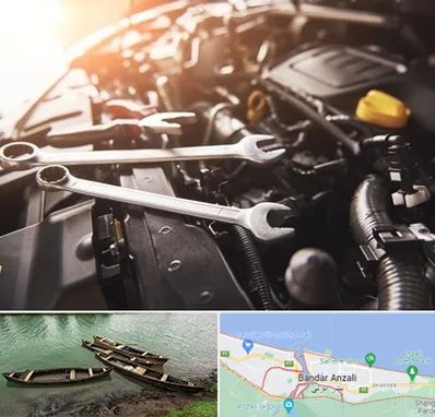 تنظیم موتور در بندر انزلی