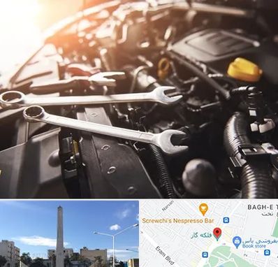 تنظیم موتور در فلکه گاز شیراز 