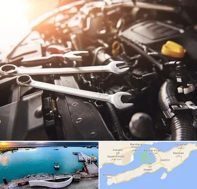 تنظیم موتور در قشم