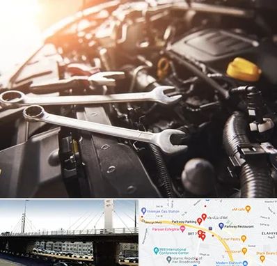 تنظیم موتور در پارک وی 