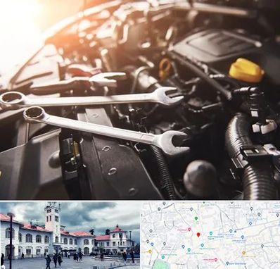 تنظیم موتور در میدان شهرداری رشت 