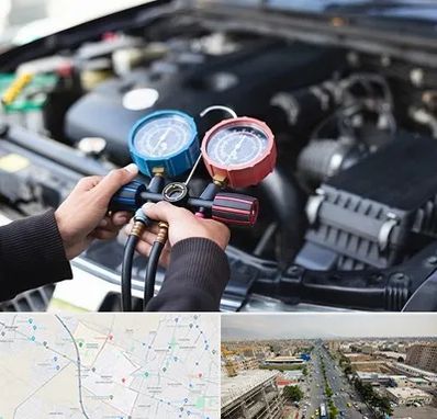 شارژ کولر خودرو در حصارک کرج 