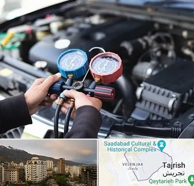 شارژ کولر خودرو در زعفرانیه 