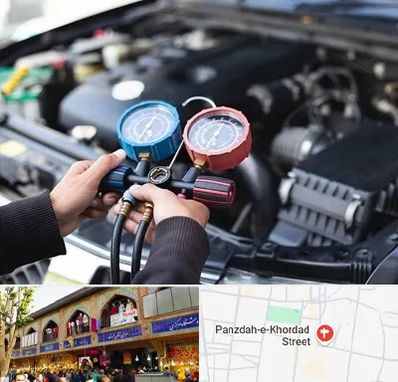 شارژ کولر خودرو در 15 خرداد