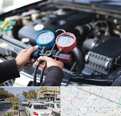 شارژ کولر خودرو در مفتح مشهد 