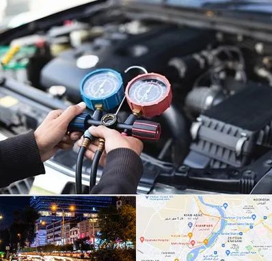 شارژ کولر خودرو در کیانپارس اهواز 