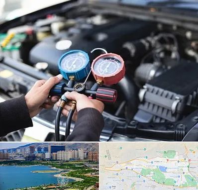 شارژ کولر خودرو در منطقه 22 تهران 