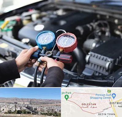 شارژ کولر خودرو در شهرک گلستان شیراز 