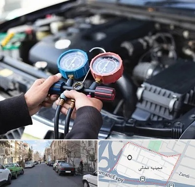 شارژ کولر خودرو در مجیدیه شمالی