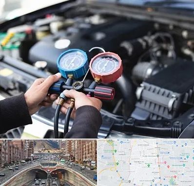 شارژ کولر خودرو در منطقه 10 تهران 