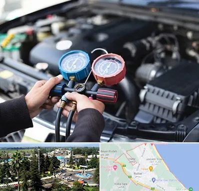 شارژ کولر خودرو در رودسر