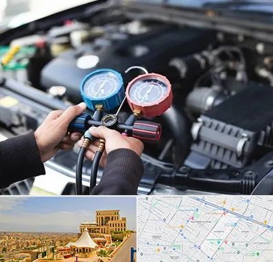 شارژ کولر خودرو در هاشمیه مشهد 